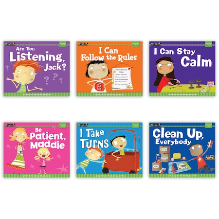 Newmark Learning MySELF Reader, I Am in Control of Myself, Small Book, Set of 6 NL-2271